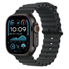 Умные часы Apple Watch Ultra 2 (2024) GPS + Cellular, 49 мм, корпус из черного титана, ремешок Ocean Band черного цвета Умные часы Apple Watch Ultra 2 (2024) GPS + Cellular, 49 мм, корпус из черного титана, ремешок Ocean Band черного цвета