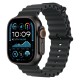 Apple Watch Ultra 2 (2024): умные часы с GPS и Cellular, корпус из чёрного титана, ремешок Ocean Band