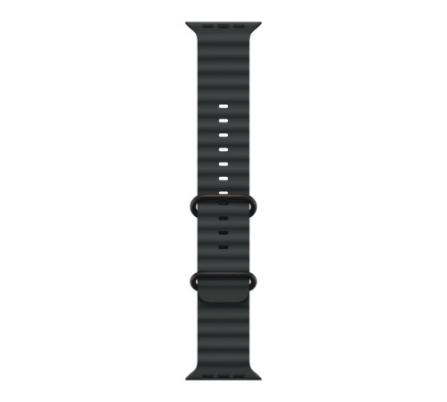 Apple Watch Ultra 2 (2024): умные часы с GPS и Cellular, корпус из чёрного титана, ремешок Ocean Band