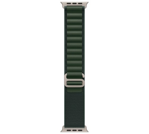 Умные часы Apple Watch Ultra 2 (2024): бежевые титановые 49 мм с ремешком Alpine Loop Dark Green