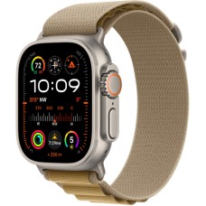 Умные часы Apple Watch Ultra 2 (2024) GPS + Cellular, 49 мм, корпус из бежевого титана, ремешок Alpine Loop Tan бежевого цвета, размер L Умные часы Apple Watch Ultra 2 (2024) GPS + Cellular, 49 мм, корпус из бежевого титана, ремешок Alpine Loop Tan бежевого цвета, размер L
