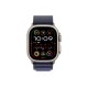 Умные часы Apple Watch Ultra 2 (2024) GPS + Cellular, 49 мм, корпус из бежевого титана, ремешок Alpine Loop Navy синего цвета, US, размер L