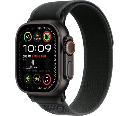 Apple Watch Ultra 2 (2024): новые возможности в черных титановых часах с GPS и Cellular