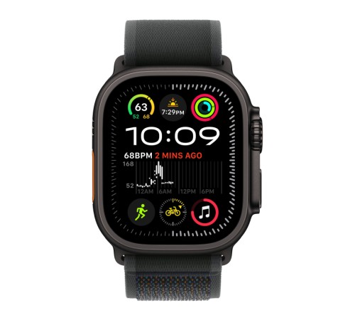 Apple Watch Ultra 2 (2024): новые возможности в черных титановых часах с GPS и Cellular