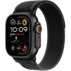 Умные часы Apple Watch Ultra 2 (2024) GPS + Cellular, 49 мм, корпус из черного титана, ремешок Black Trail Loop US, размер M/L Умные часы Apple Watch Ultra 2 (2024) GPS + Cellular, 49 мм, корпус из черного титана, ремешок Black Trail Loop US, размер M/L