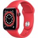 Умные часы Apple Watch Series 6 44 мм с красным корпусом и ремешком Sport Band Red