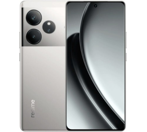 Смартфон Realme GT6 16/512ГБ RU, Dual nano SIM — серебристый флагман для истинных ценителей мощности.