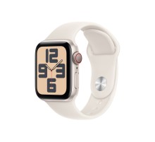 Умные часы Apple Watch SE 2 (2024) 40mm GPS + Cellular Starlight Aluminum Case with Starlight Sport Band S/M