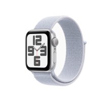 Умные часы Apple Watch SE 2 (2024) 40mm Silver Aluminium Case with Blue Cloud Sport Loop HK