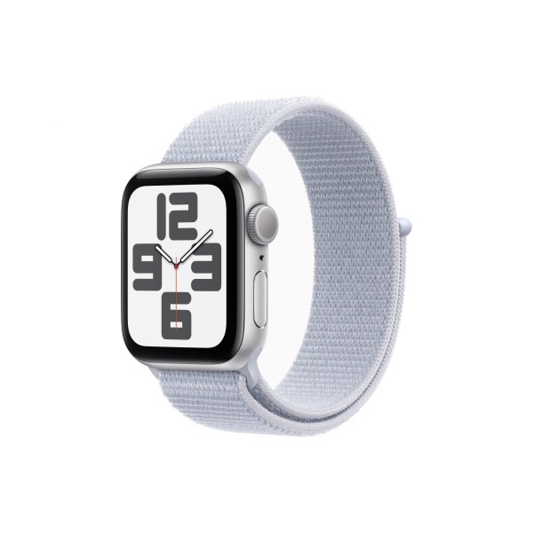Умные часы Apple Watch SE 2 (2024) 40mm Silver Aluminium Case with Blue Cloud Sport Loop HK