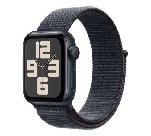 Умные часы Apple Watch SE 2 (2024) 40 мм в алюминиевом корпусе Midnight с ремешком Sport Loop HK