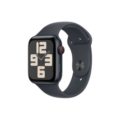 Умные часы Apple Watch SE 2 (2024) GPS + Cellular 44mm Midnight Aluminum Case with Midnight Sport Band M/L US 