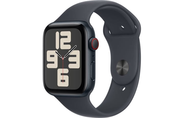 Умные часы Apple Watch SE 2 (2024) GPS + Cellular 44mm Midnight Aluminum Case with Midnight Sport Band M/L US