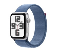 Умные часы Apple Watch SE 2 (2024) 40mm Silver Aluminium Case with Winter Blue Sport Loop US