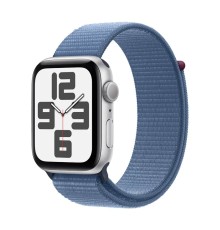 Умные часы Apple Watch SE 2 (2024) 40mm Silver Aluminium Case with Winter Blue Sport Loop US