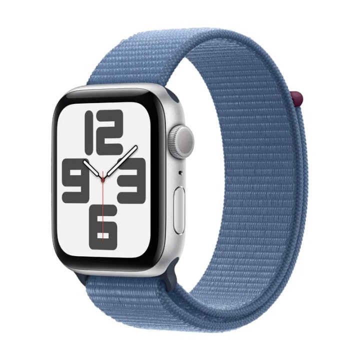 Умные часы Apple Watch SE 2 (2024) 40mm Silver Aluminium Case with Winter Blue Sport Loop US