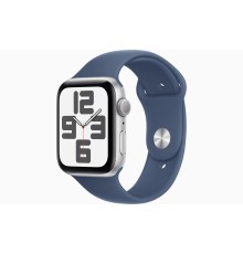 Умные часы Apple Watch SE 2 (2024) 44mm Silver Aluminum Case with Denim Sport Band M/L US