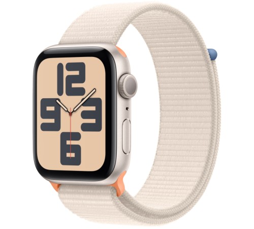 Умные часы Apple Watch SE 2 (2024) 40 мм: стиль и функциональность в оттенке Starlight