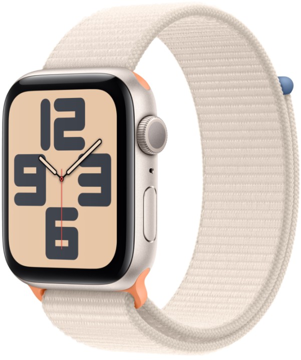 Умные часы Apple Watch SE 2 (2024) 40mm Starlight Aluminum Case with Starlight Sport Loop