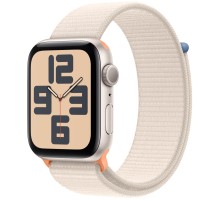 Умные часы Apple Watch SE 2 (2024) 44mm Starlight Aluminum Case with Starlight Sport Loop
