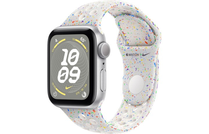 Умные часы Apple Watch SE 2 (2024) 40mm Silver Aluminum Case with Pure Platinum Nike Sport Band S/M