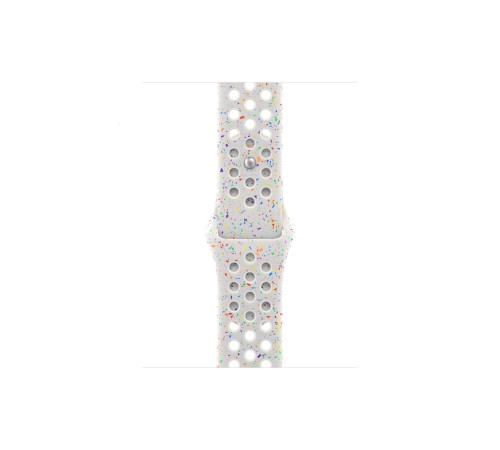 Умные часы Apple Watch SE 2 (2024) 40 мм в серебристом алюминиевом корпусе с браслетом Nike цвета платина, размер S/M