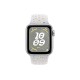 Умные часы Apple Watch SE 2 (2024) 40 мм в серебристом алюминиевом корпусе с браслетом Nike цвета платина, размер S/M