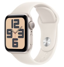 Умные часы Apple Watch SE 2 (2024) 40mm Starlight Aluminum Case with Starlight Sport Band S/M US