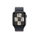 Умные часы Apple Watch SE 2 (2024) 44 мм в алюминиевом корпусе Midnight с спортивным ремешком Ink Sport Loop