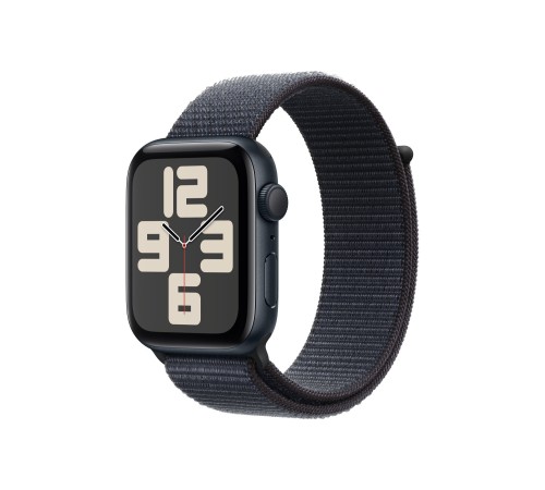 Умные часы Apple Watch SE 2 (2024) 44mm Midnight Aluminum Case with Midnight Sport Loop