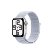 Умные часы Apple Watch SE 2 (2024) 40mm Silver Aluminium Case with Blue Cloud Sport Loop US