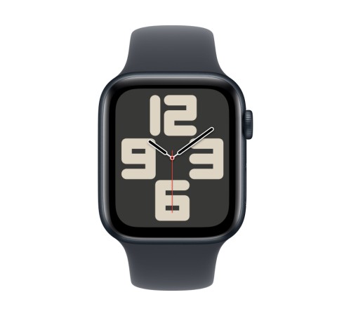 Умные часы Apple Watch SE 2 (2024) 44 мм: Midnight Aluminum Case и Midnight Sport Band S/M US