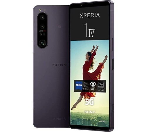 Смартфон Sony Xperia 1 IV 12/512Gb в фиолетовом цвете (CN), поддержка 2 SIM-карт