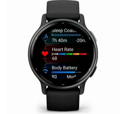 Умные часы Garmin Vivoactive 5, черный (010-02862-10)