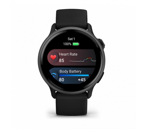 Умные часы Garmin Vivoactive 6, черный (010-02985-00)