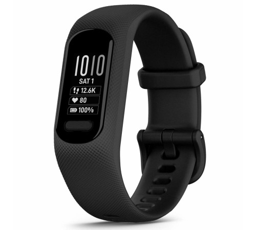 Фитнес-браслет Garmin Vivosmart 5 чёрного цвета, размер L: стиль и функциональность в одном устройстве