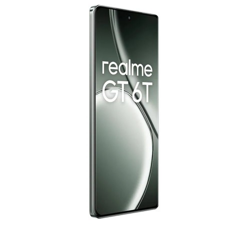 Realme GT6T 8/256GB в зелёном цвете: мощный смартфон для России