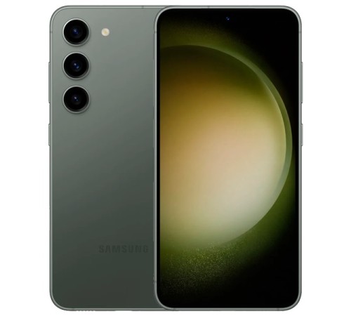 Смартфон Samsung Galaxy S23 Plus 8/512 ГБ (S916B), Dual nano-SIM — стильный зелёный гаджет.