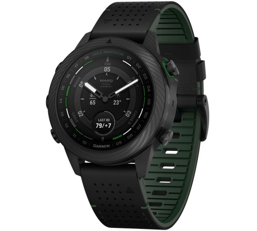 Умные часы Garmin MARQ Golfer (Gen 2) Carbon Edition EU: стиль и функциональность для гольфистов