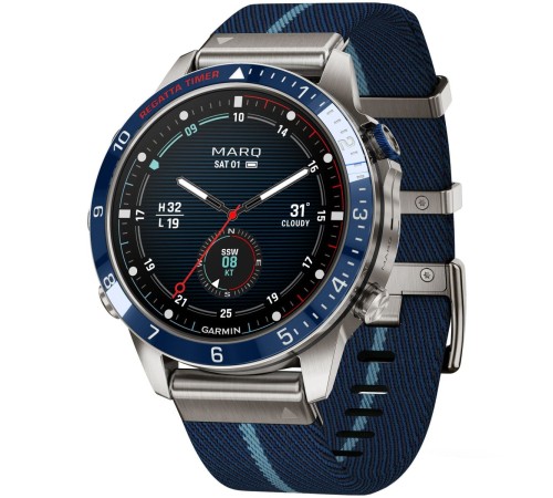 Умные часы Garmin MARQ Captain (Gen 2) EU: стиль и функциональность для капитанов и мореплавателей