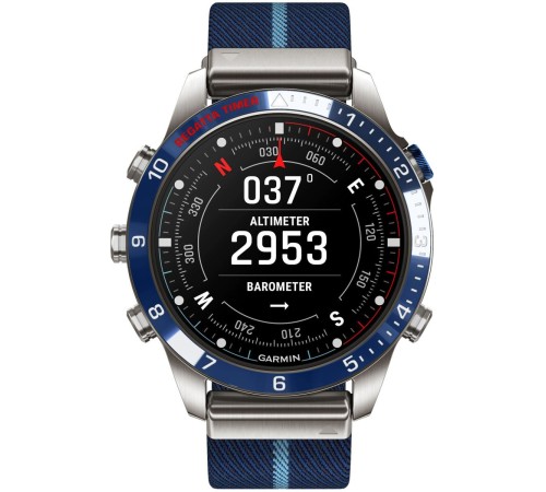 Умные часы Garmin MARQ Captain (Gen 2) EU: стиль и функциональность для капитанов и мореплавателей