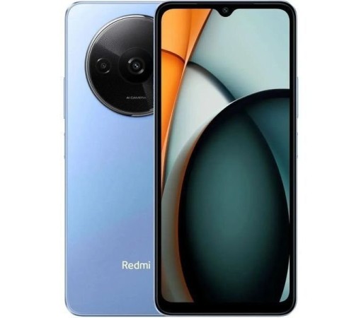 Смартфон Xiaomi Redmi A3 4/128Gb в синем цвете — официальная версия для РФ
