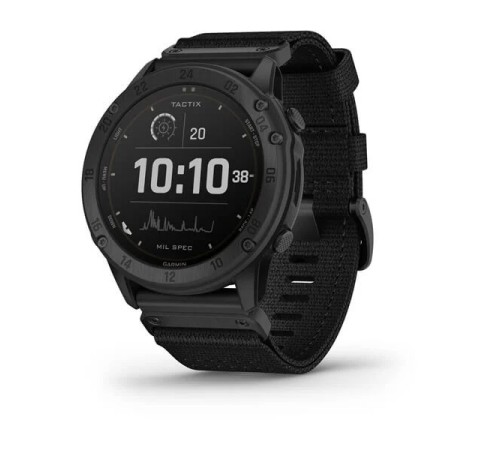 Умные часы Garmin Tactix Solar Solar GPS Watch with Applied Ballistics and Nylon Band 010-02357-50