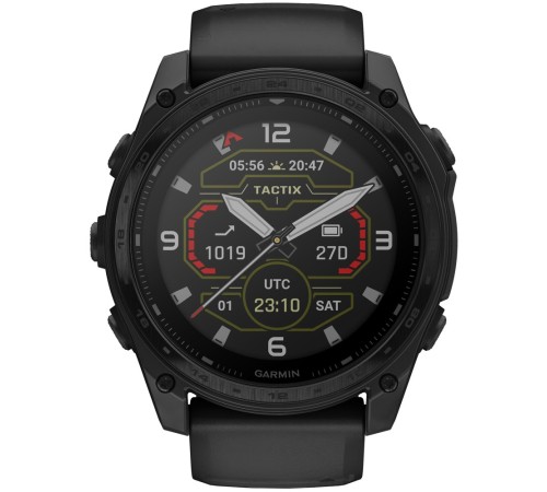 Умные часы Garmin Tactix 8 51mm Solar Sapphire Applied Ballistic Solver with Silicone Band 010-03407-00