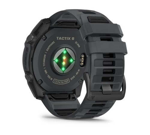 Умные часы Garmin Tactix 8 51mm Amoled Cerakote Sapphire Black 010-04553-01