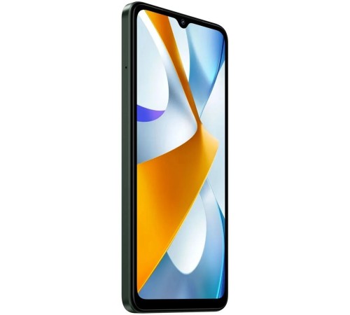POCO C61 4/128ГБ — мощный смартфон в зелёном цвете с поддержкой Dual nano SIM.