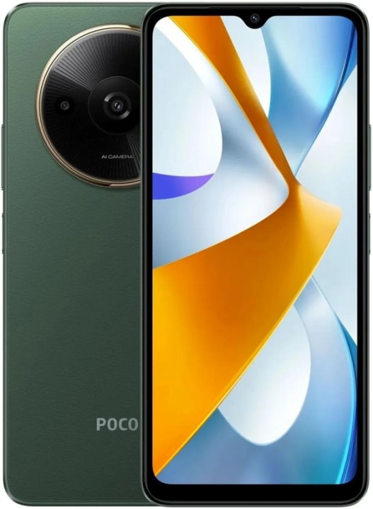 Смартфон POCO C61 3/64ГБ, RU, Dual nano SIM, Green