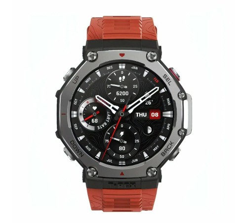 Смарт-часы Amazfit T-Rex 3 Lava: надёжность и стиль в каждой детали
