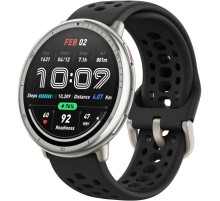 Умные часы Amazfit Active 2 Black Sport Silicone (Черный)