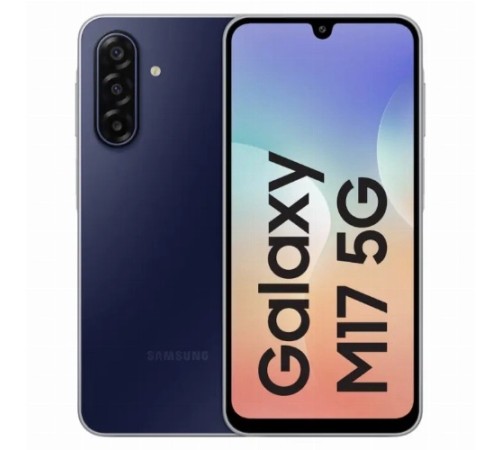 Смартфон Samsung Galaxy M17 5G 6/128 ГБ, Dual nano SIM, Black